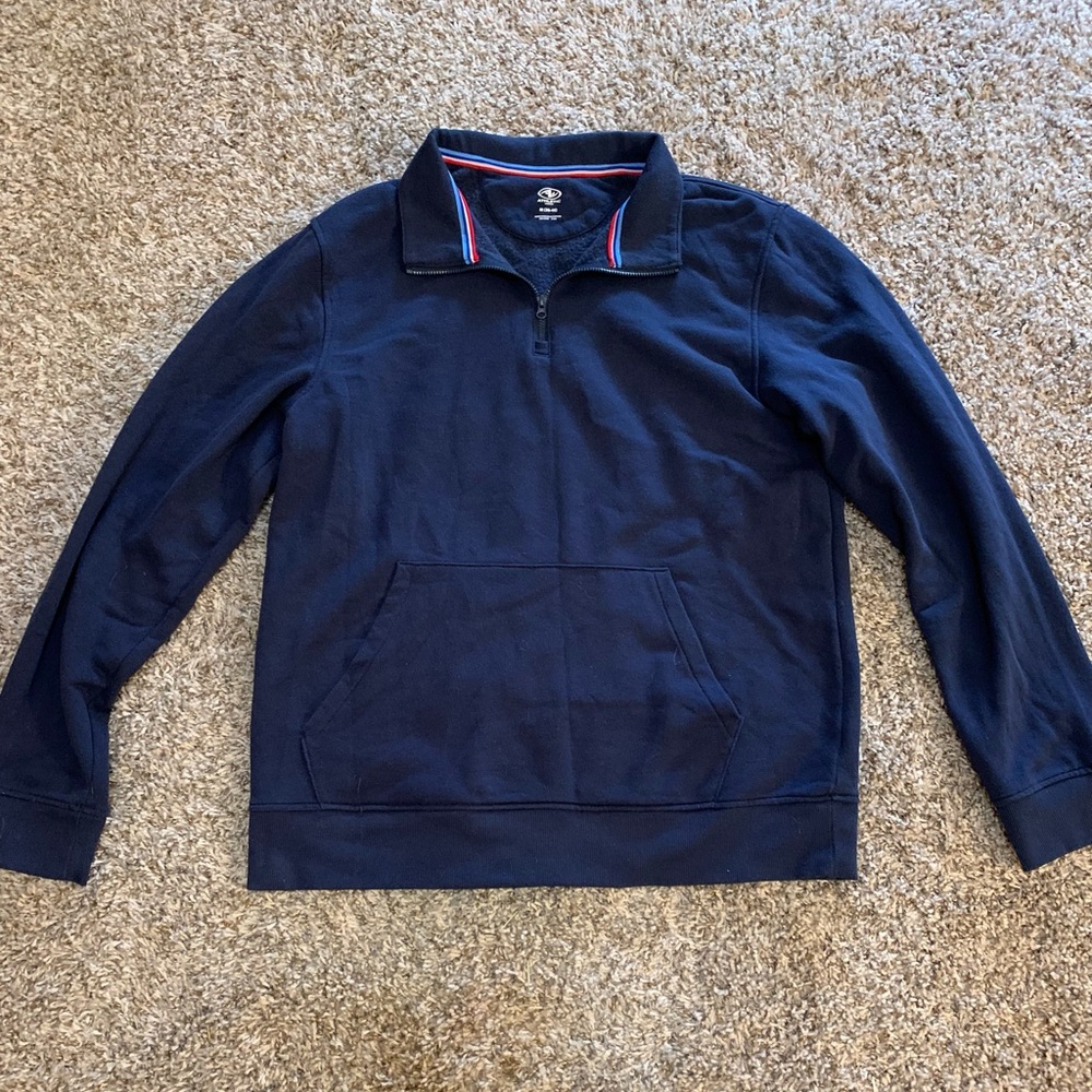 Athletic works blue sweatshirt